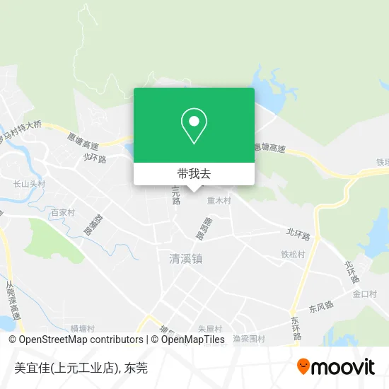 美宜佳(上元工业店)地图