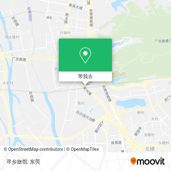 寻乡旅馆地图