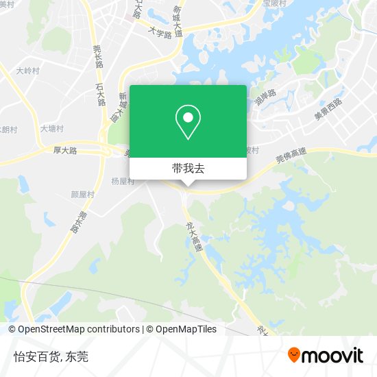 怡安百货地图