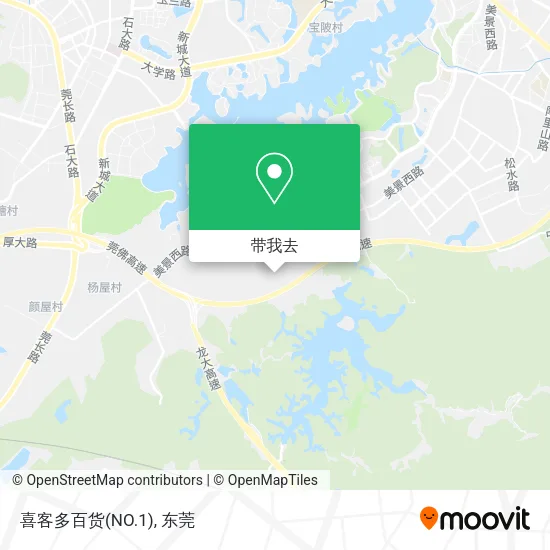 喜客多百货(NO.1)地图