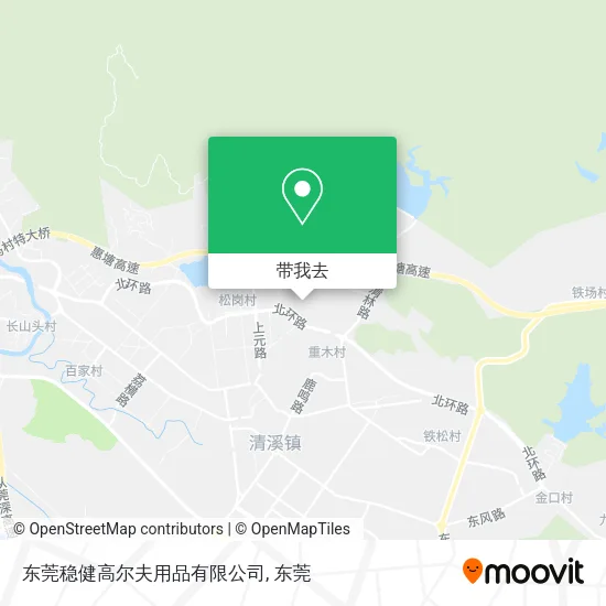 东莞稳健高尔夫用品有限公司地图