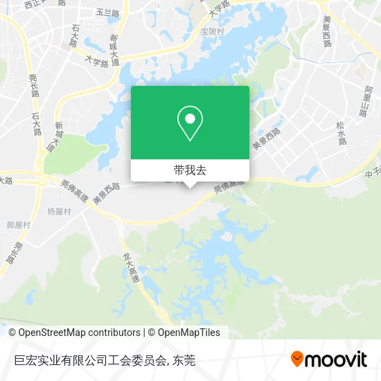 巨宏实业有限公司工会委员会地图
