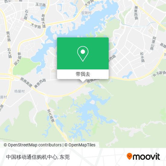 中国移动通信购机中心地图