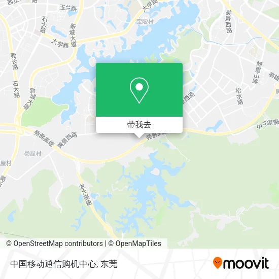 中国移动通信购机中心地图