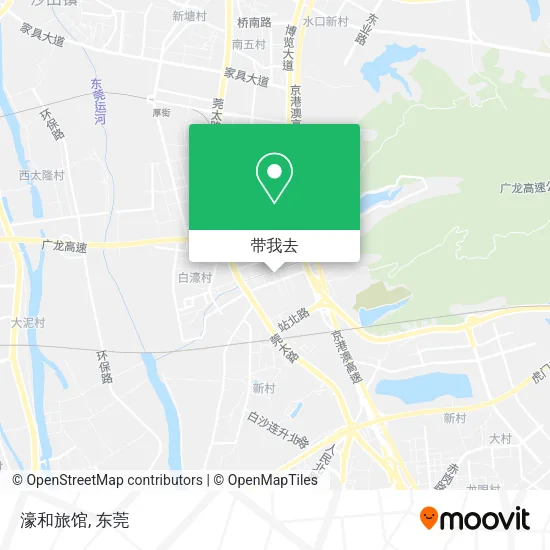 濠和旅馆地图