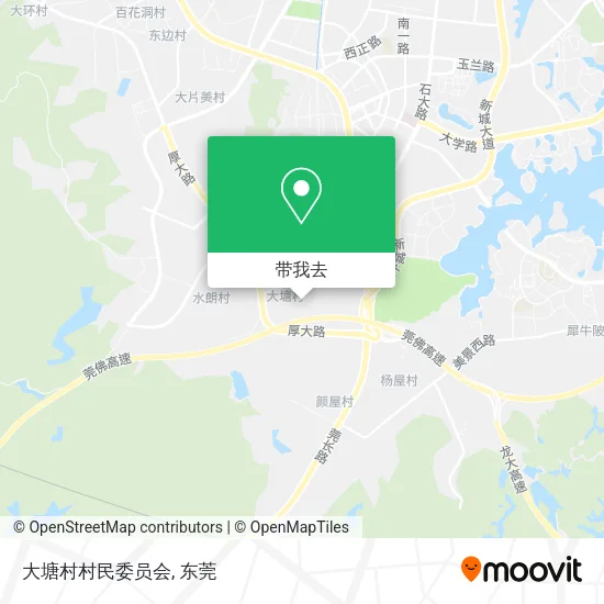 大塘村村民委员会地图