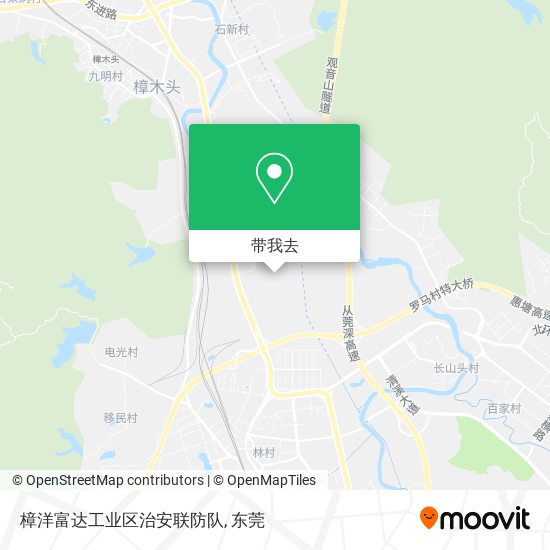 樟洋富达工业区治安联防队地图