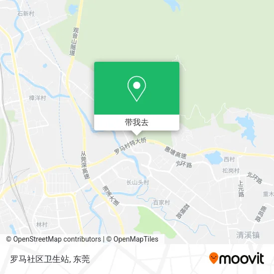 罗马社区卫生站地图