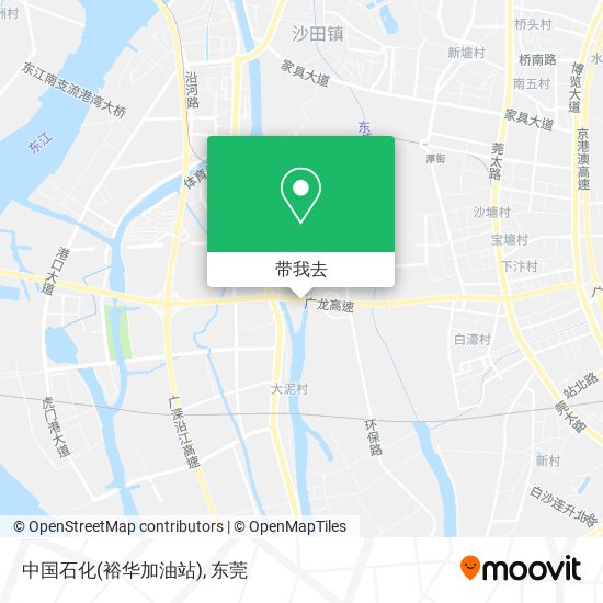 中国石化(裕华加油站)地图