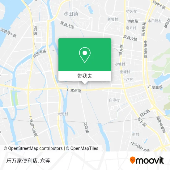 乐万家便利店地图