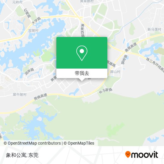 象和公寓地图