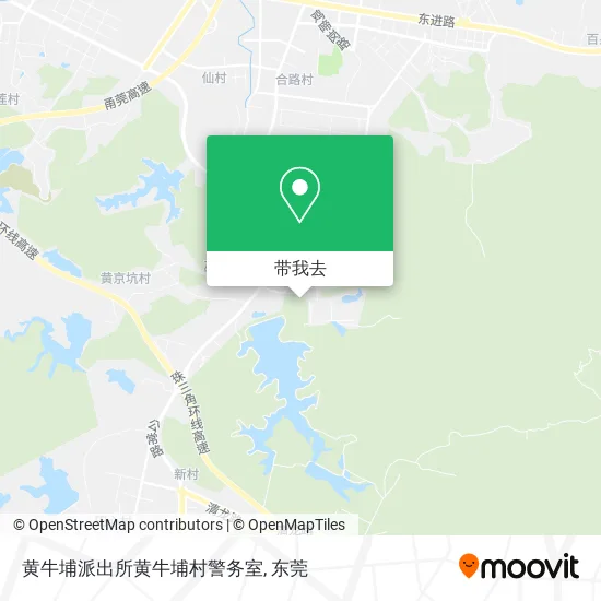 黄牛埔派出所黄牛埔村警务室地图