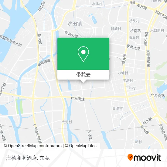 海德商务酒店地图