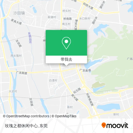玫瑰之都休闲中心地图