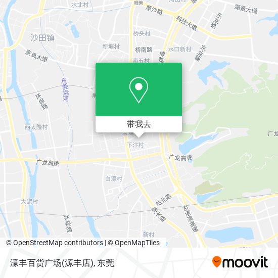 濠丰百货广场(源丰店)地图