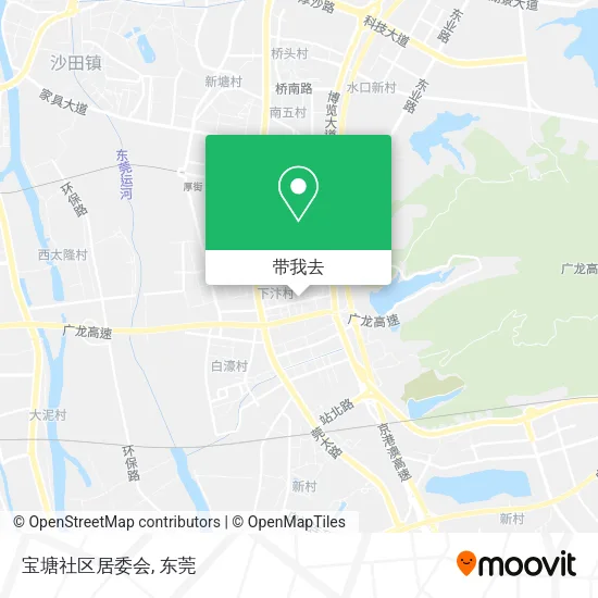 宝塘社区居委会地图