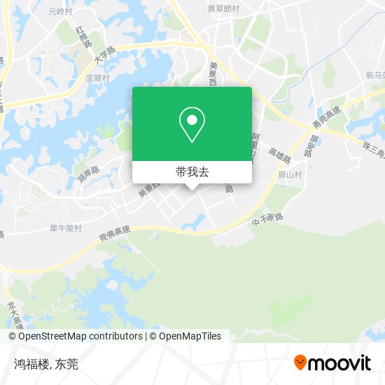 鸿福楼地图