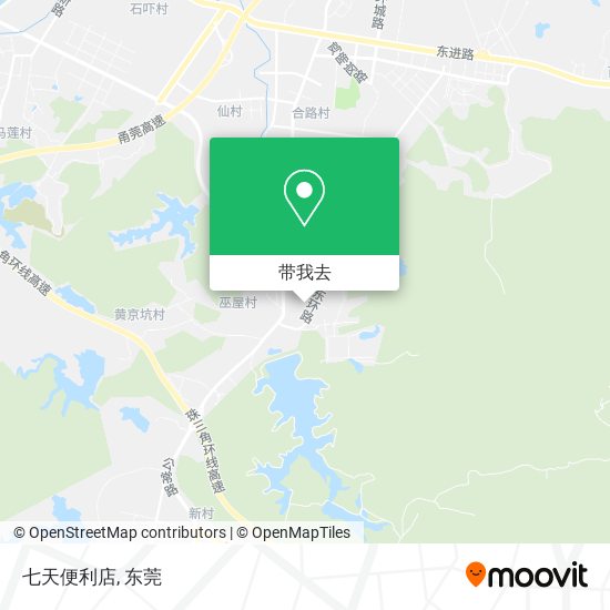 七天便利店地图