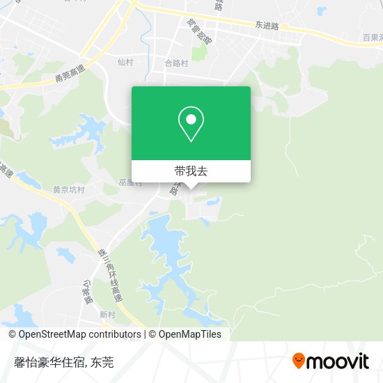 馨怡豪华住宿地图