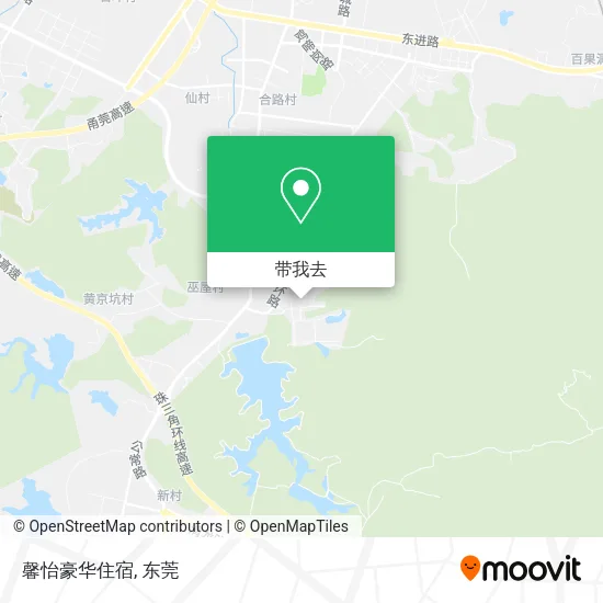 馨怡豪华住宿地图