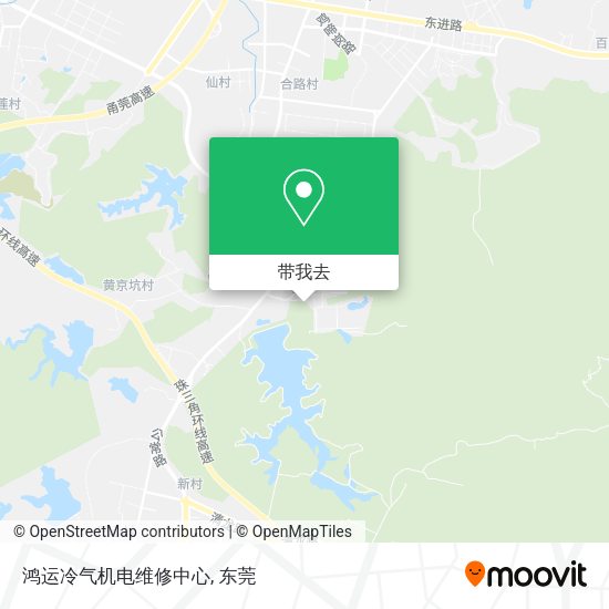 鸿运冷气机电维修中心地图