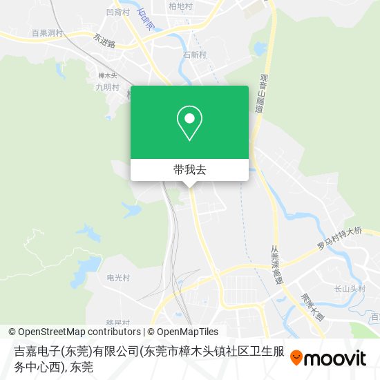 吉嘉电子(东莞)有限公司(东莞市樟木头镇社区卫生服务中心西)地图