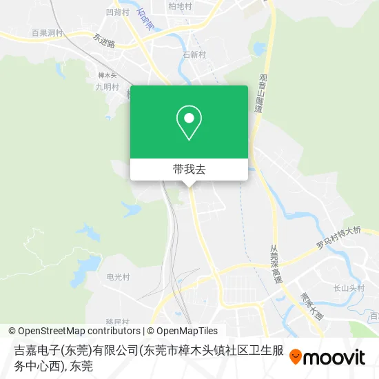 吉嘉电子(东莞)有限公司(东莞市樟木头镇社区卫生服务中心西)地图