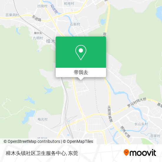 樟木头镇社区卫生服务中心地图
