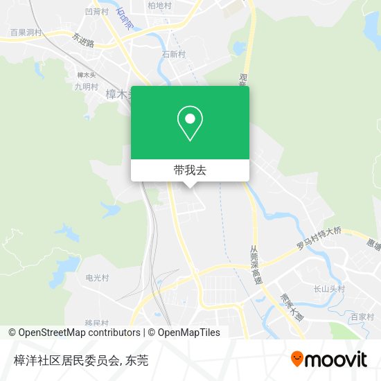 樟洋社区居民委员会地图