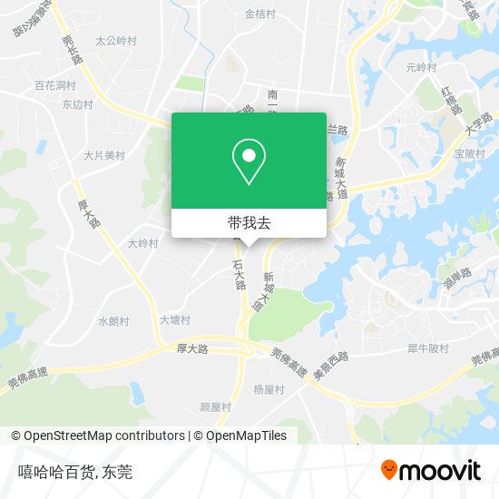 嘻哈哈百货地图
