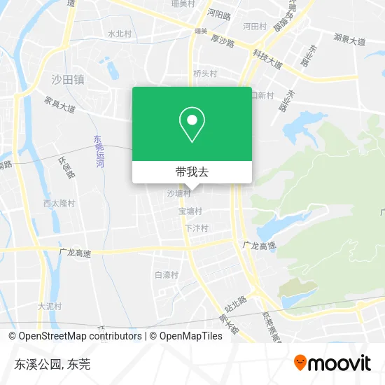 东溪公园地图