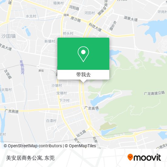 美安居商务公寓地图