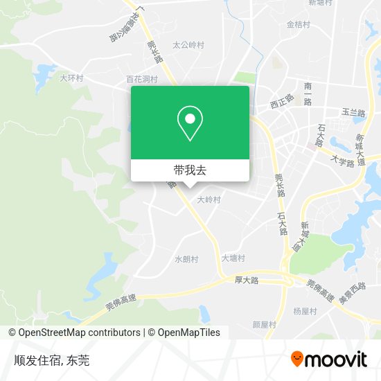 顺发住宿地图