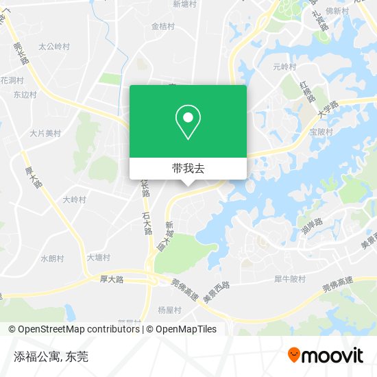 添福公寓地图