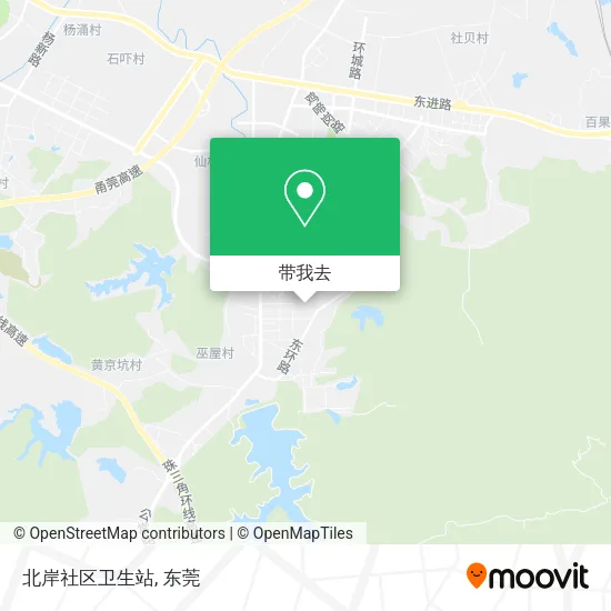 北岸社区卫生站地图