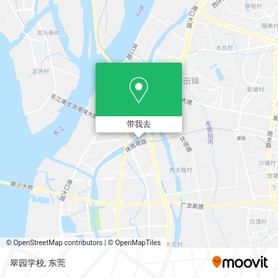 翠园学校地图