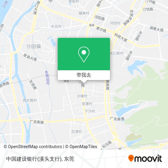 中国建设银行(溪头支行)地图