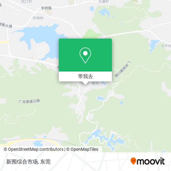 新围综合市场地图