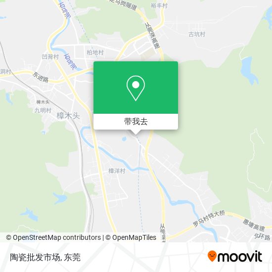 陶瓷批发市场地图