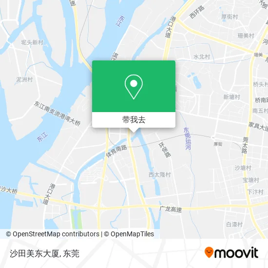 沙田美东大厦地图
