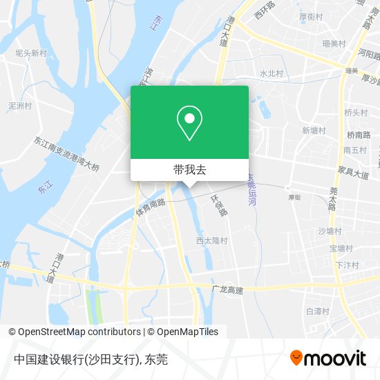 中国建设银行(沙田支行)地图