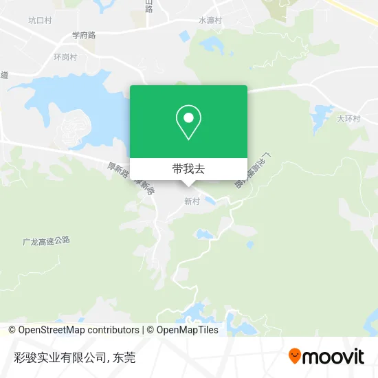彩骏实业有限公司地图