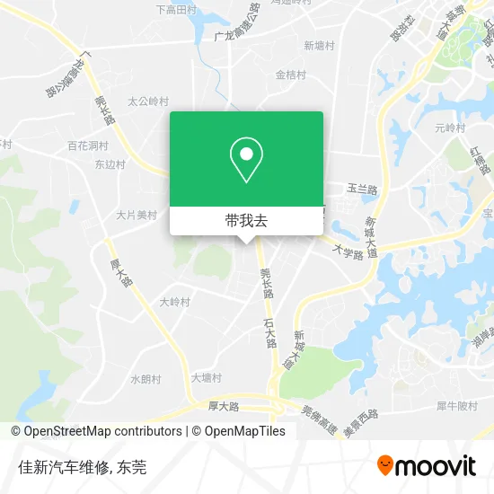 佳新汽车维修地图