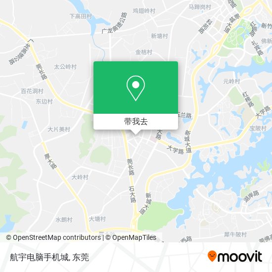 航宇电脑手机城地图