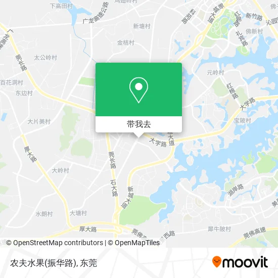 农夫水果(振华路)地图