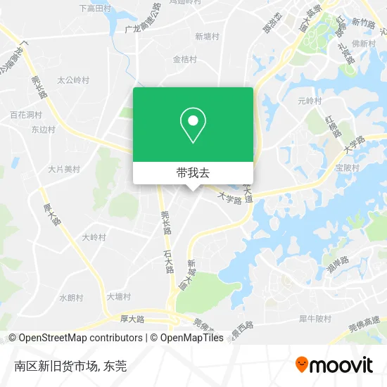 南区新旧货市场地图