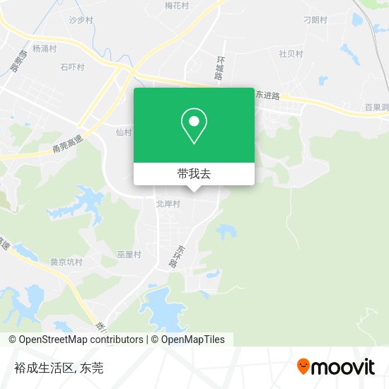裕成生活区地图