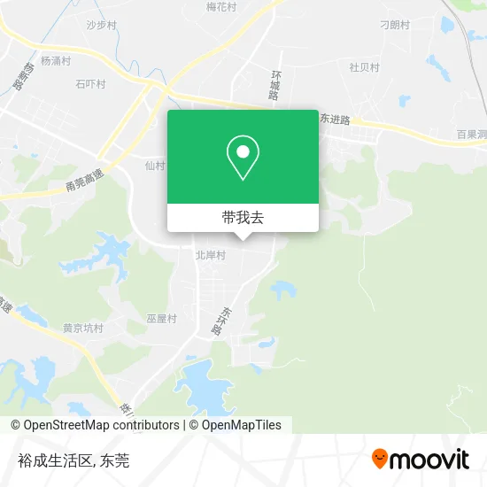 裕成生活区地图