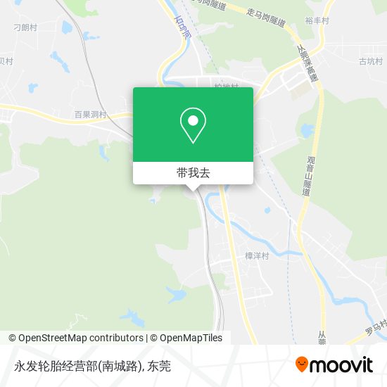 永发轮胎经营部(南城路)地图