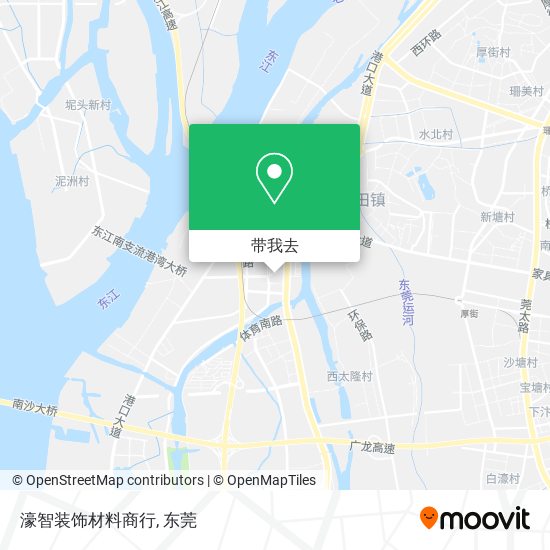 濠智装饰材料商行地图